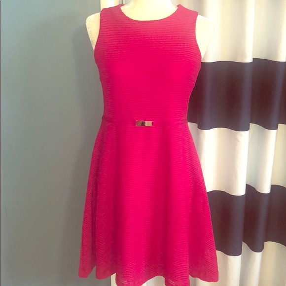Jennifer Lopez Dresses & Skirts - Jennifer Lopez | Deep Pink Dress Size 8 Petite